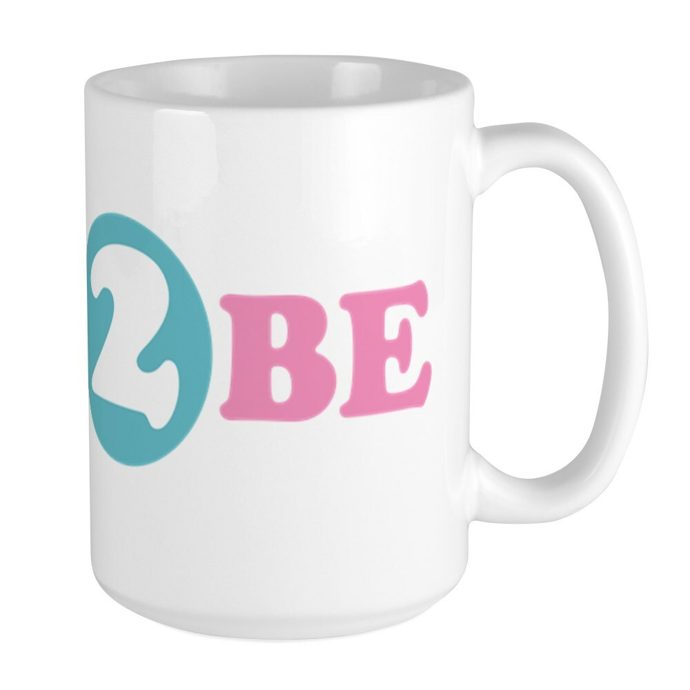 CafePress Mom 2 Be Coffee Mug, Large 15 oz. White Coffee Cup (1762694752)