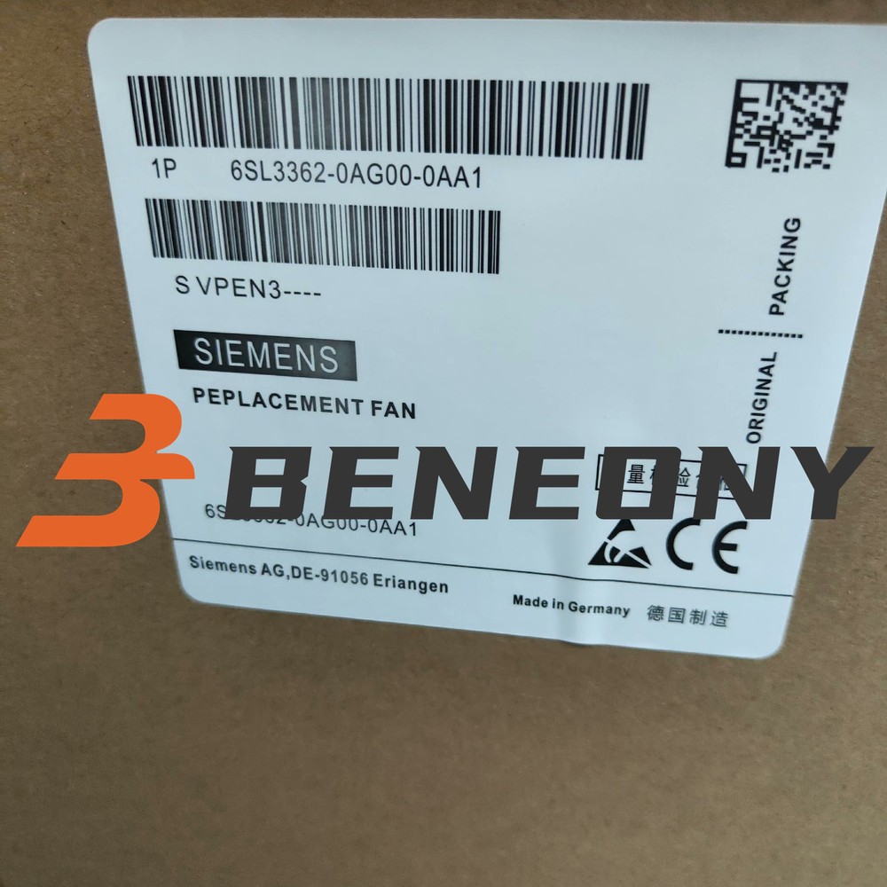 NEW Siemens inverter fan 6SL3362-0AG00-0AA1 1-Year Warranty !