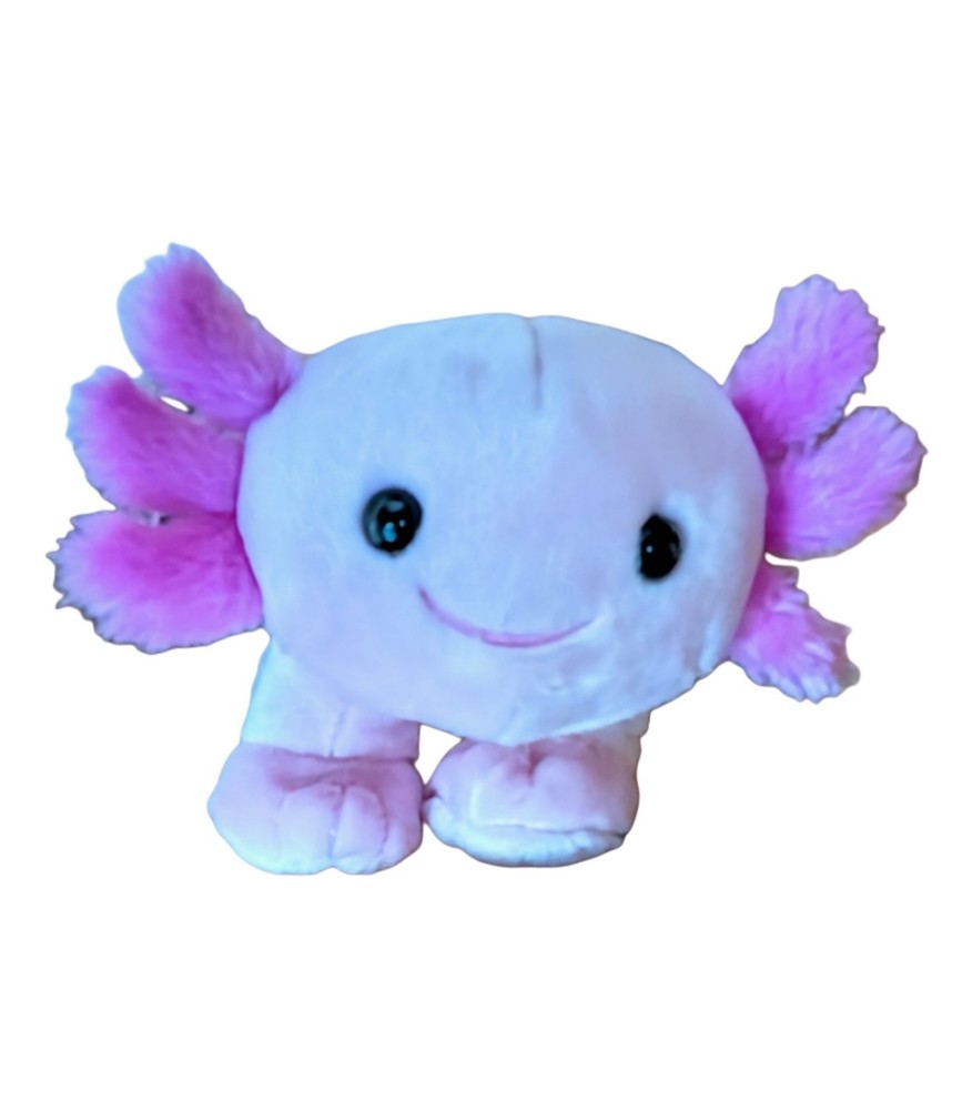 Pink Axolotl Plush Stuffed Animal from Build-A-Bear Workshop BAB