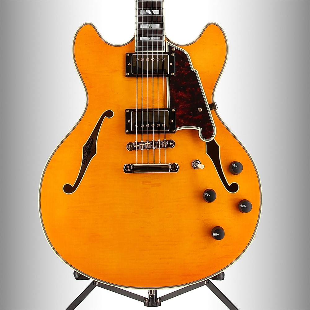 D'angelico Excel DC Vintage Natural, Semi-Hollowbody, Plays Great (L2) (01712)