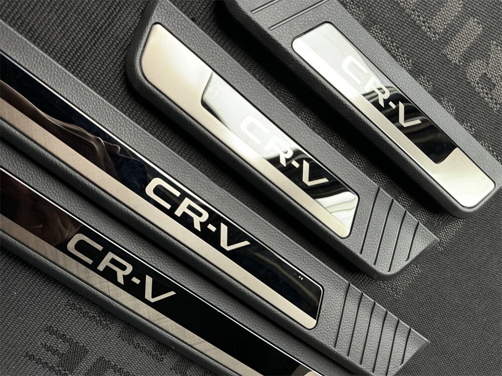 For Honda CR-V 23-25 Black Car Accessories Door Sill Cover Protector Trims Guard