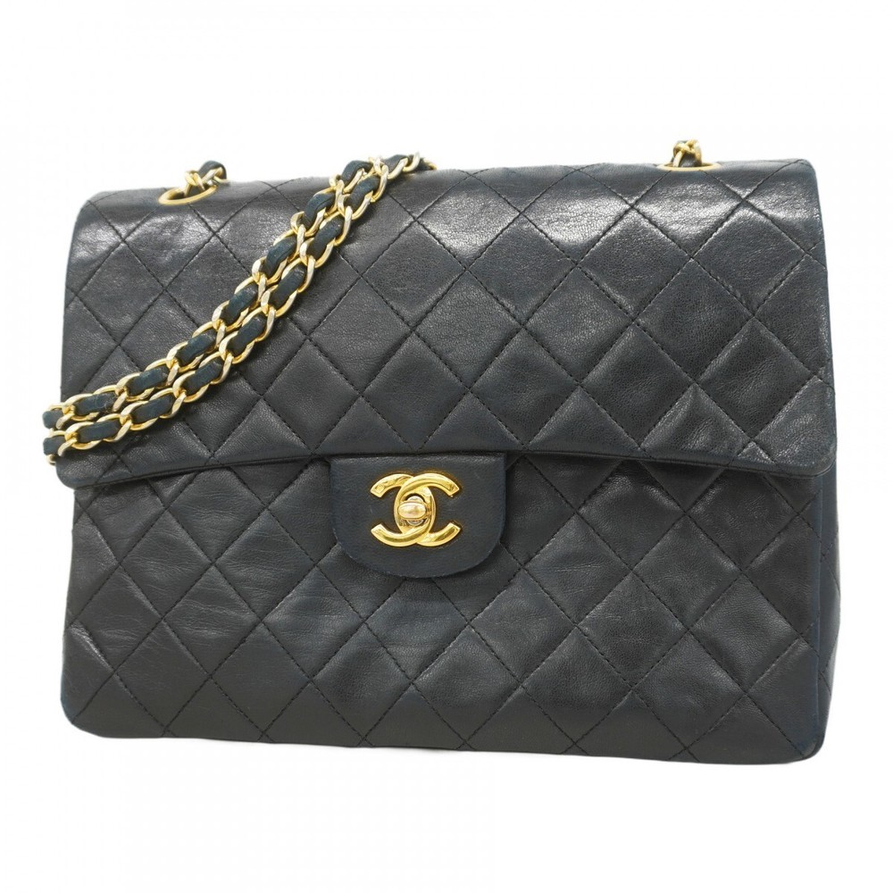 Chanel Lambskin Matelasse Shoulder Bag with Chain 666594