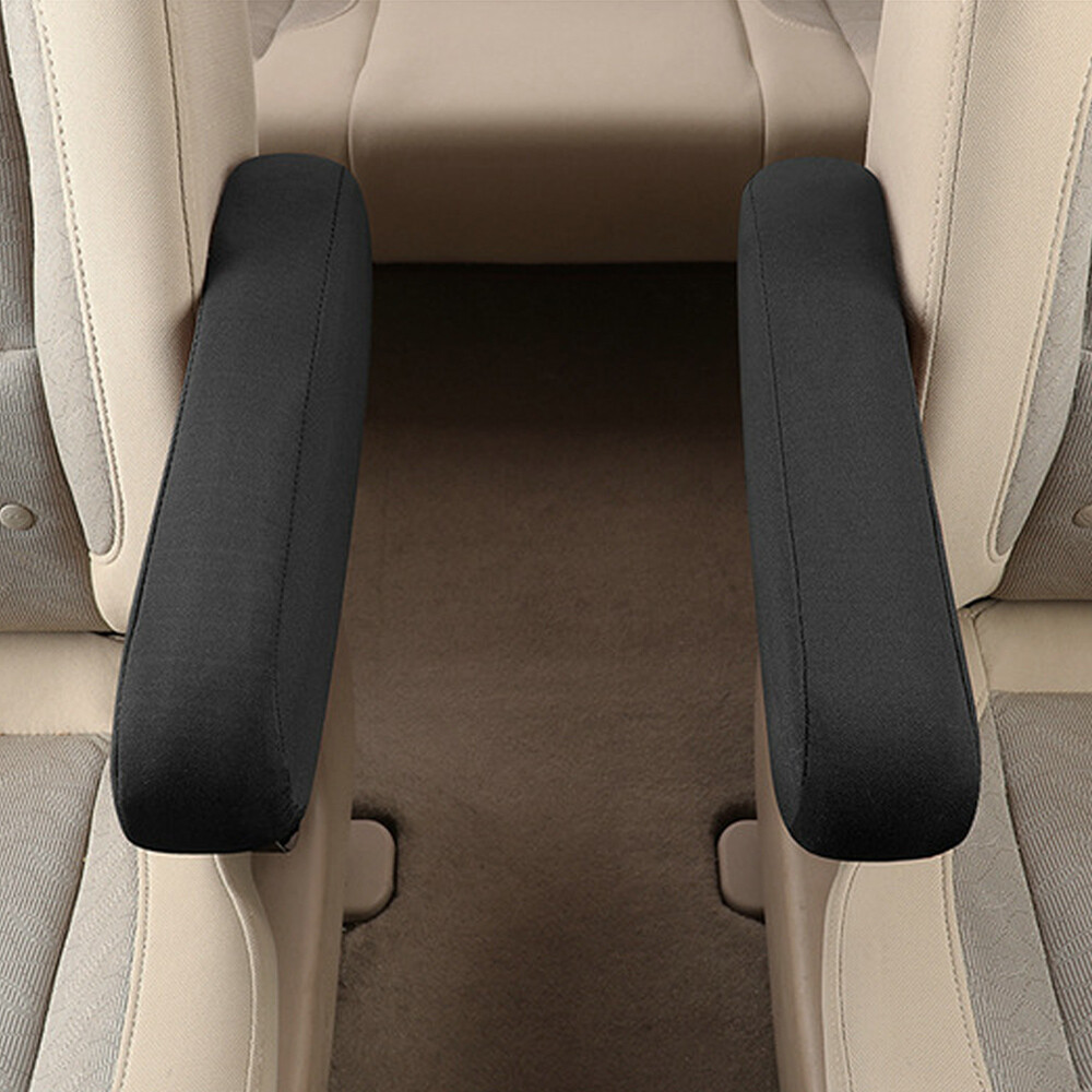 Car Seat Armrest Cover Elasticity Cloth Fabric Armrest Protector Car Accessories