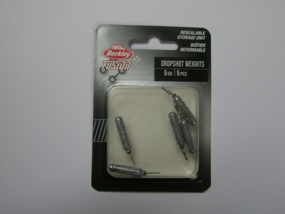 Berkley Fusion19 Dropshot Weights for Precision Fishing in All Sizes