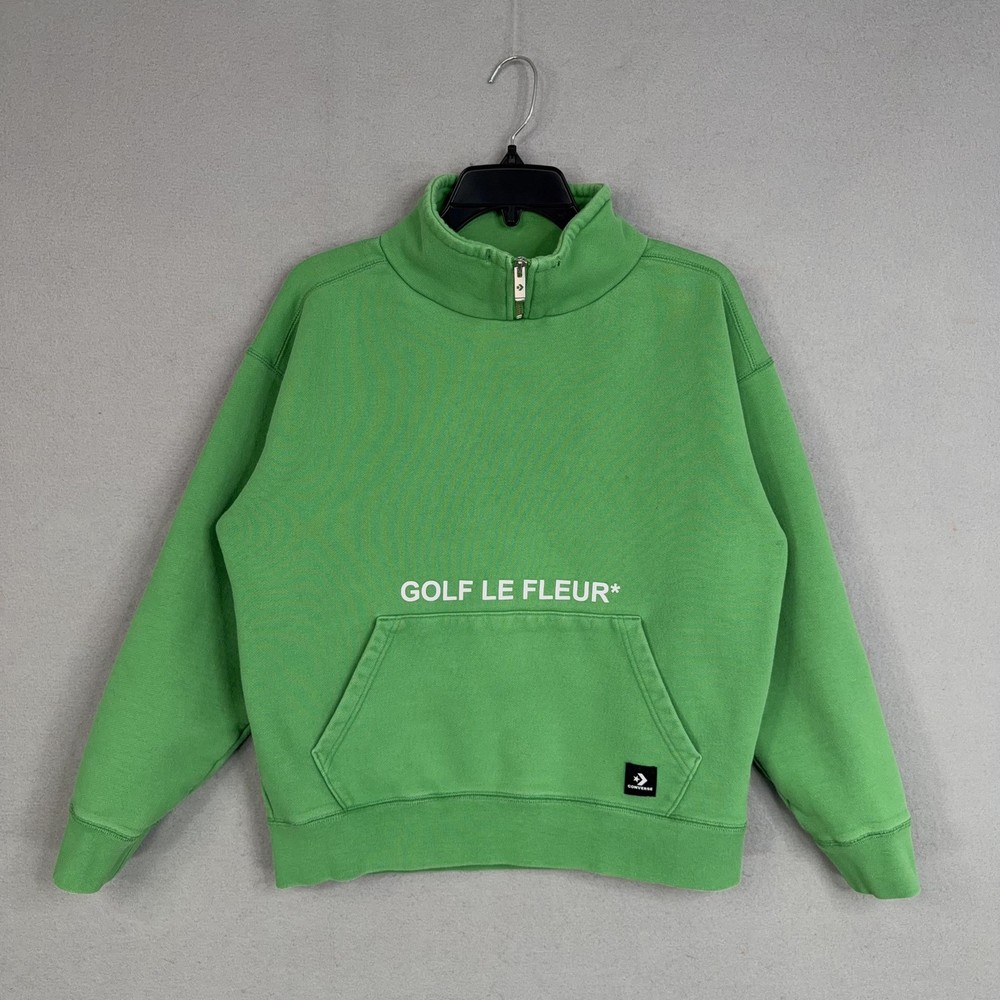 Converse Sweatshirt Adult Small Golf Le Fleur Kelly Green Tyler The Creator