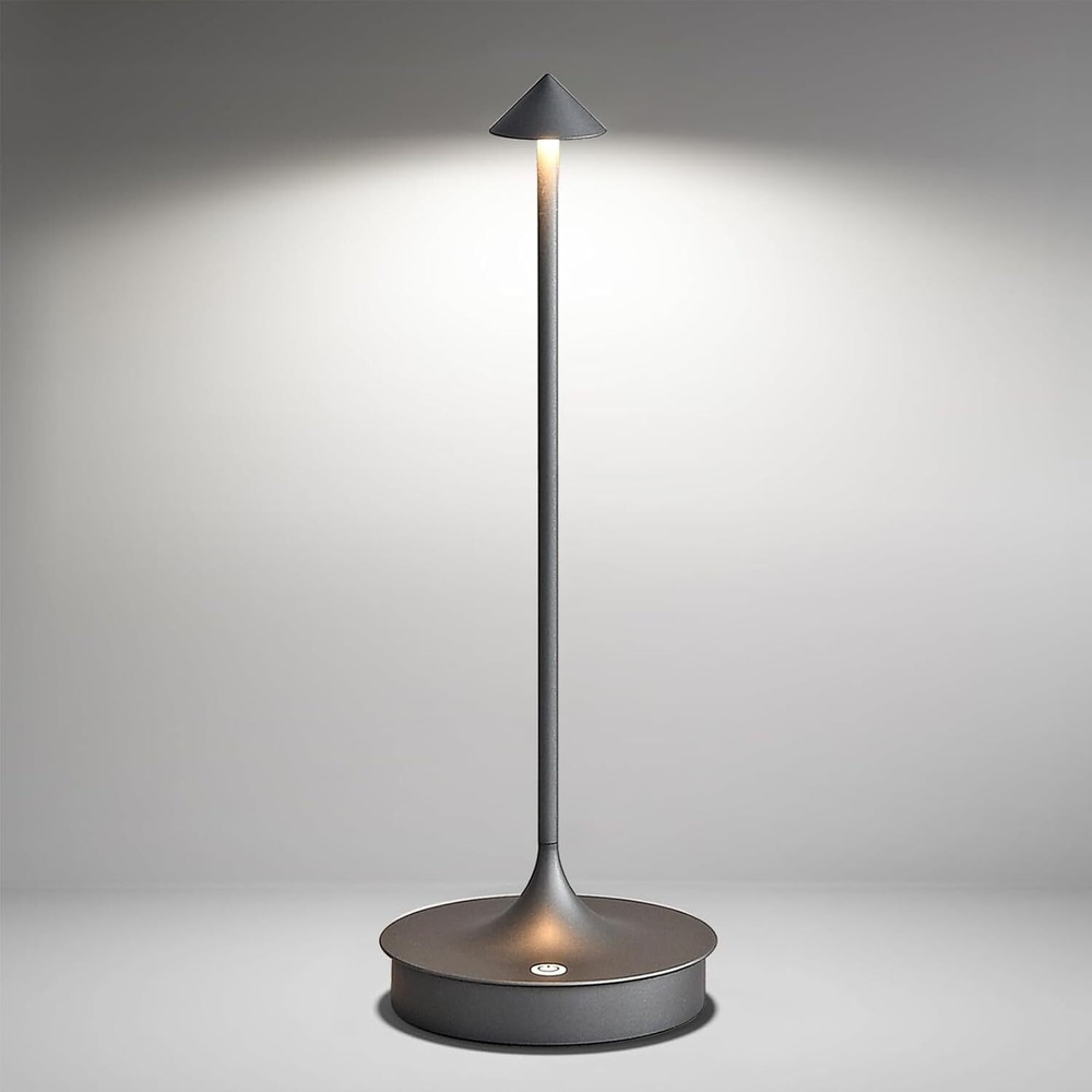 Rechargeable Cordless LED Table Lamp with 4000mAh Battery Operation