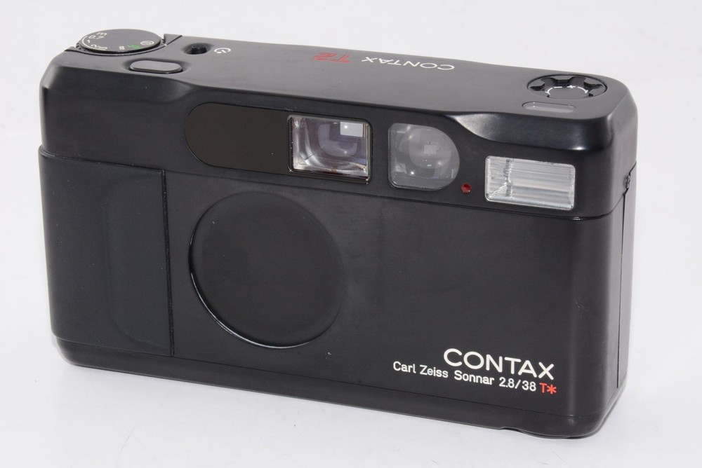[Exc+3]Contax T2 Limited Black 35mm Film Camera From JAPAN #j11353