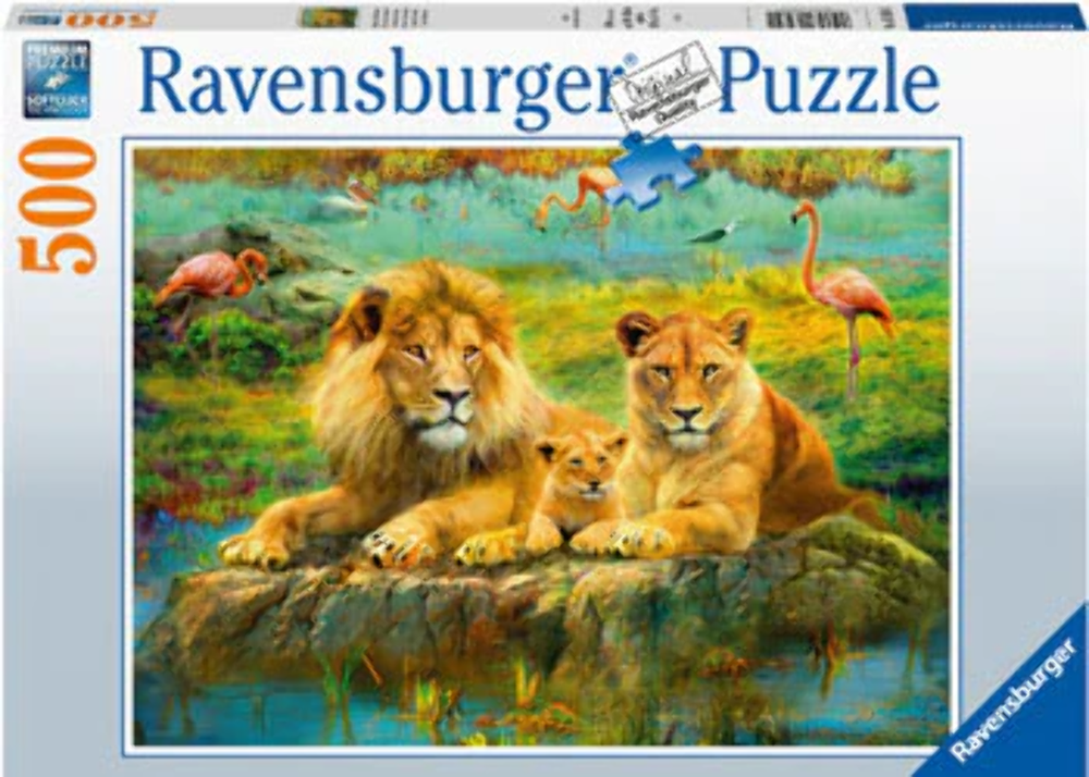 Ravensburger - Lions in the Savannah Puzzle 500pc