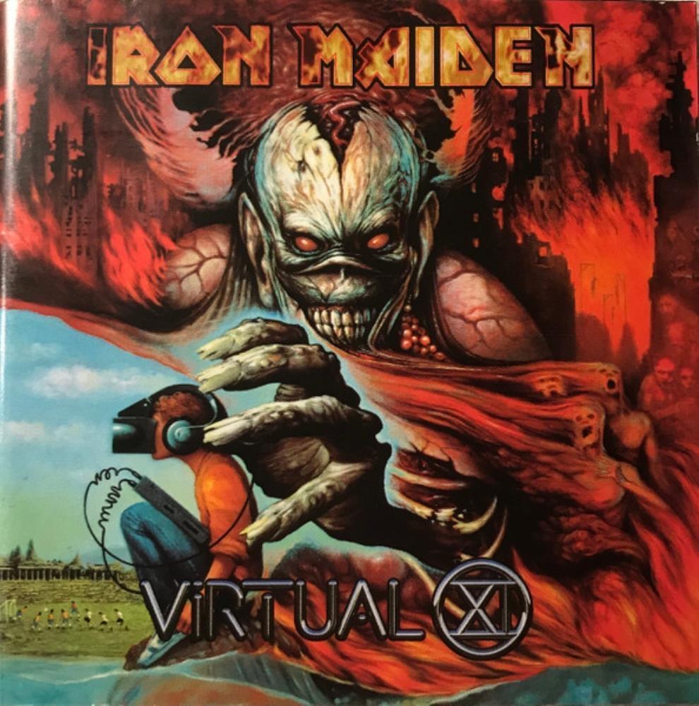Iron Maiden Virtual XI CD 1998 High Audio Quality Eco-Friendly Reuse Reduce Recycle