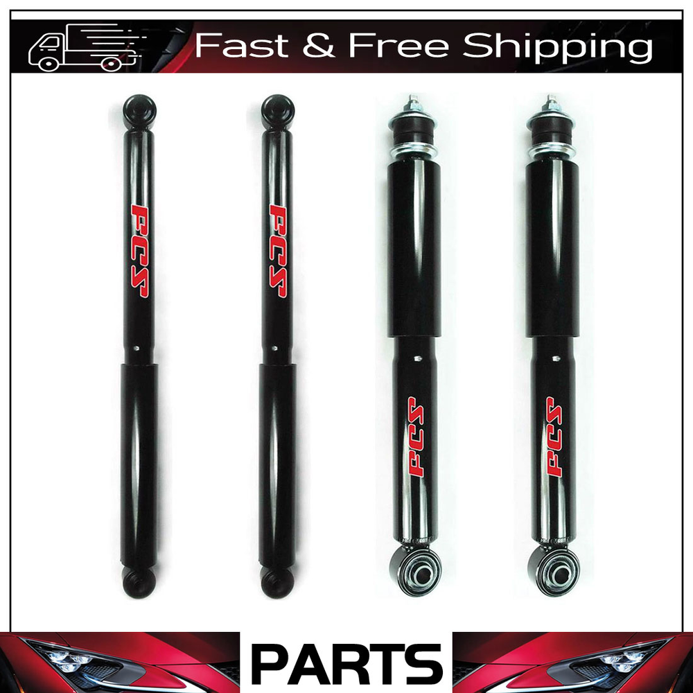 Front & Rear Shocks For 2002 - 2005 Dodge Ram 1500 4x4 4WD FCS (Set of 4)