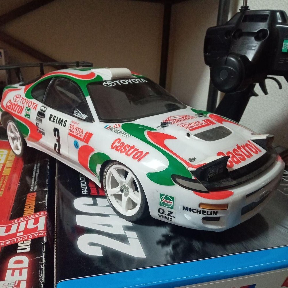 Tamiya TT-01 Castrol Celica Body RC Radio Control Car Set