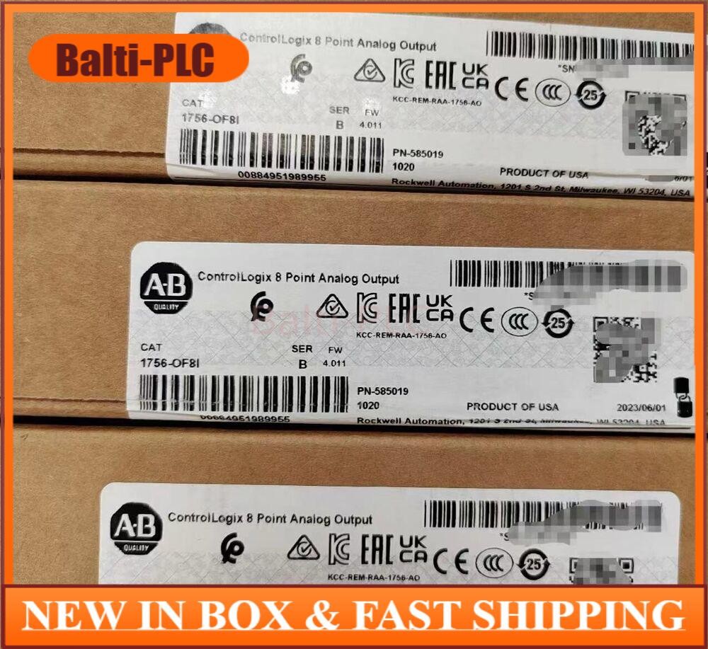 New Factory Sealed AB 1756-OF8I/A ControlLogix Output Module 8Pt 1756OF8I