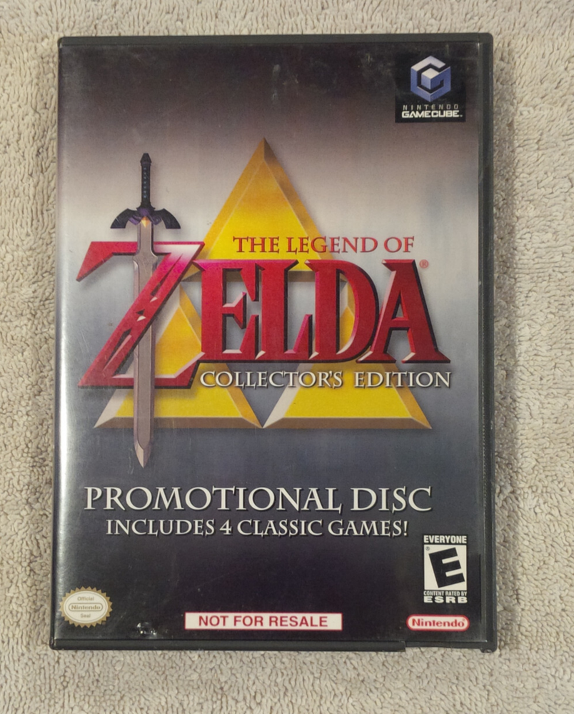 THE LEGEND OF ZELDA COLLECTOR'S EDITION - (Nintendo GameCube,2003) Complete