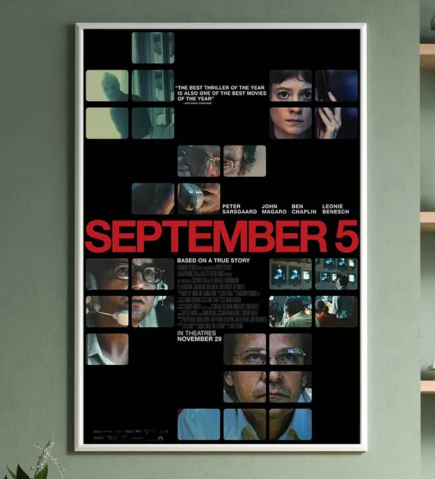 Premium September 5 Movie Posters | High-Quality Print