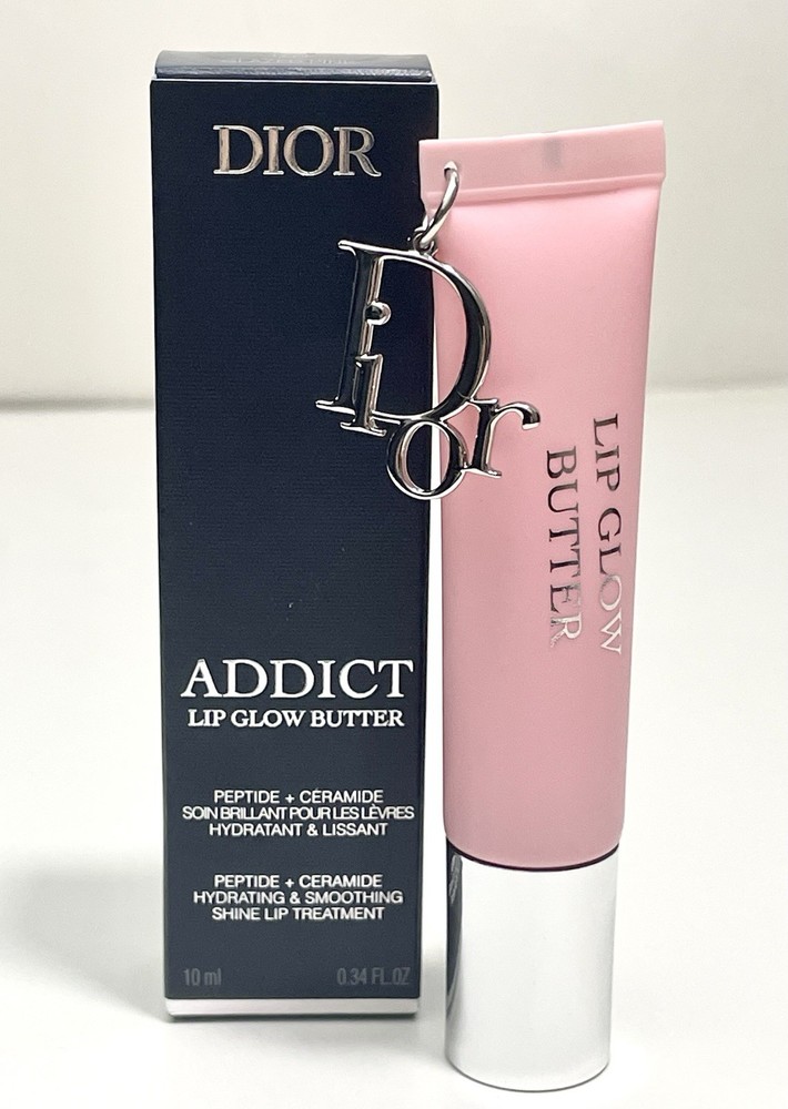 Dior Addict Lip Glow Butter 101 Glazed Pink 0.34 oz 2025 Collection with Free Pouch