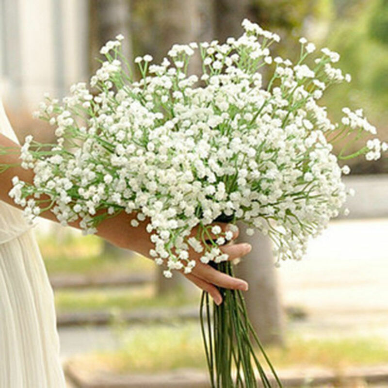 Artificial Baby's Breath Gypsophila Silk Flowers Bouquet Wedding- ✨ U1S1