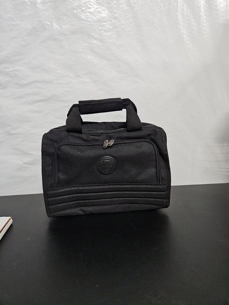 Women's Black Hanging Travel Toiletries Bag by Ricardo Beverly Hills