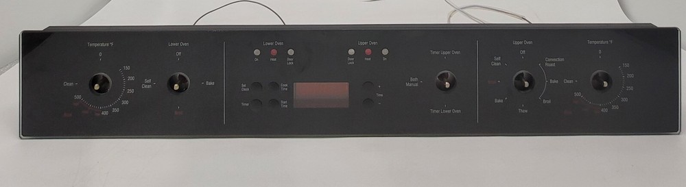 Genuine Double Oven Bosch Front Control Panel Part# 00239447 012640157