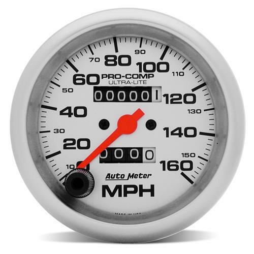 AUTO METER 4493 PRO-COMP ULTRA-LITE 160 MPH SPEEDOMETER  CHRISTMAS HOTROD SALE!$-image