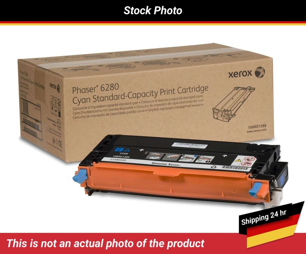 106R01388 Xerox Phaser 6280 Toner Cartridge Cyan