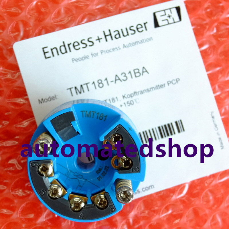 E+H TMT181-A31BA House new temperature sensor PT100 3-wire iTEMP