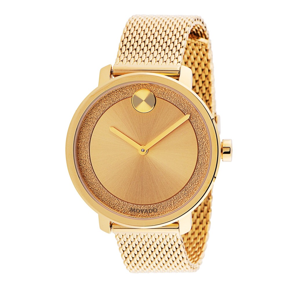 Movado BOLD 34 mm Gold Plated 3 ATM Women’s Wristwatch