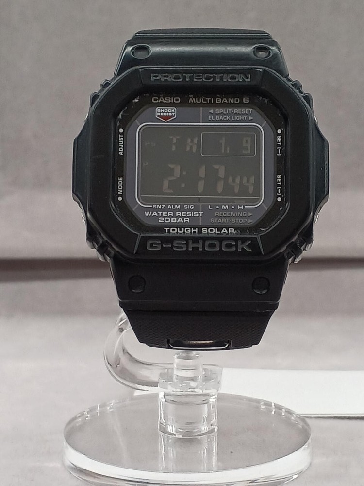 CASIO G-Shock GW-M5610 Series Tough Solar Radio Reception Black used