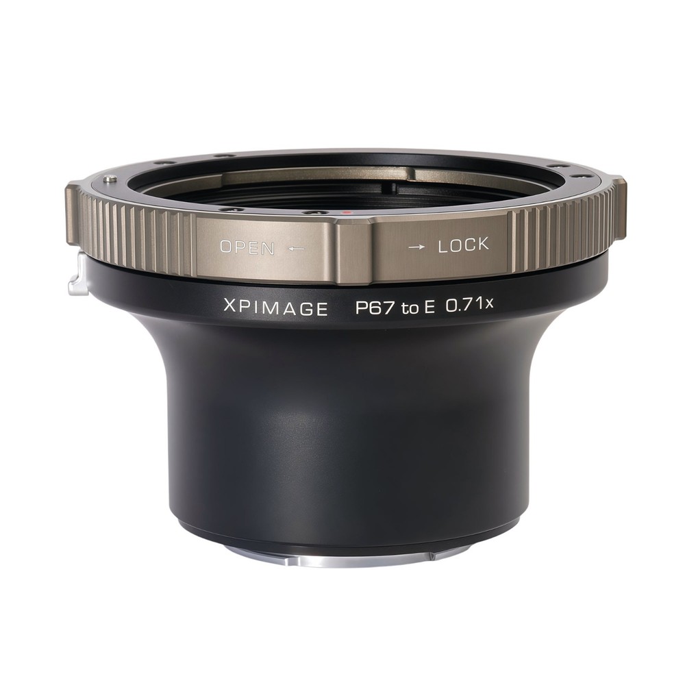 XPIMAGE 0.71X Speed Booster Mount Adapter for Pentax 67 lens to Sony E camera