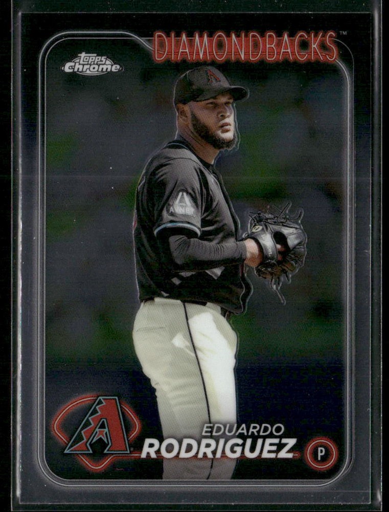 2024 Topps Chrome Eduardo Rodriguez Arizona Diamondbacks Card #235
