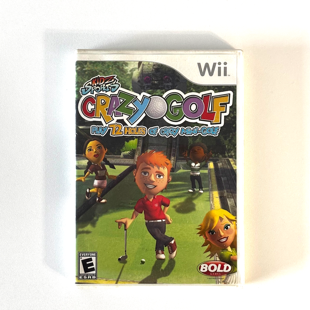 Kidz Sports: Crazy Golf (Nintendo Wii, 2008) CIB | TESTED & WORKING