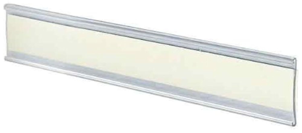 199604 6-Inch Width by 1.5-Inch Height Adhesive Back Nameplate, 10-Pack