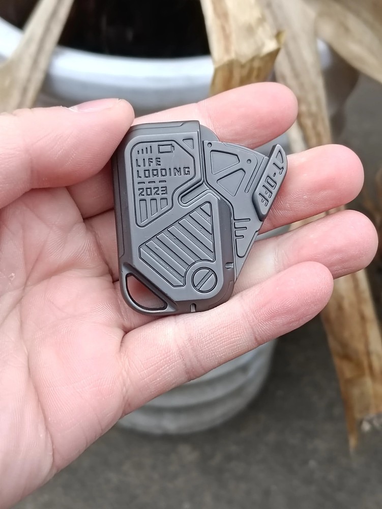 EDC Fidget Toy Magnetic Metal Slider Spinner Stress Relief Adult Desk Gadget