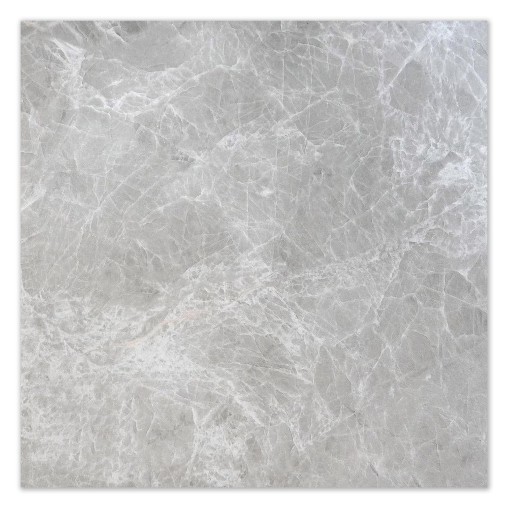 10 Pcs Peel and Stick Waterproof Bathroom Floor Tiles Grey Marble Self-Adhesive