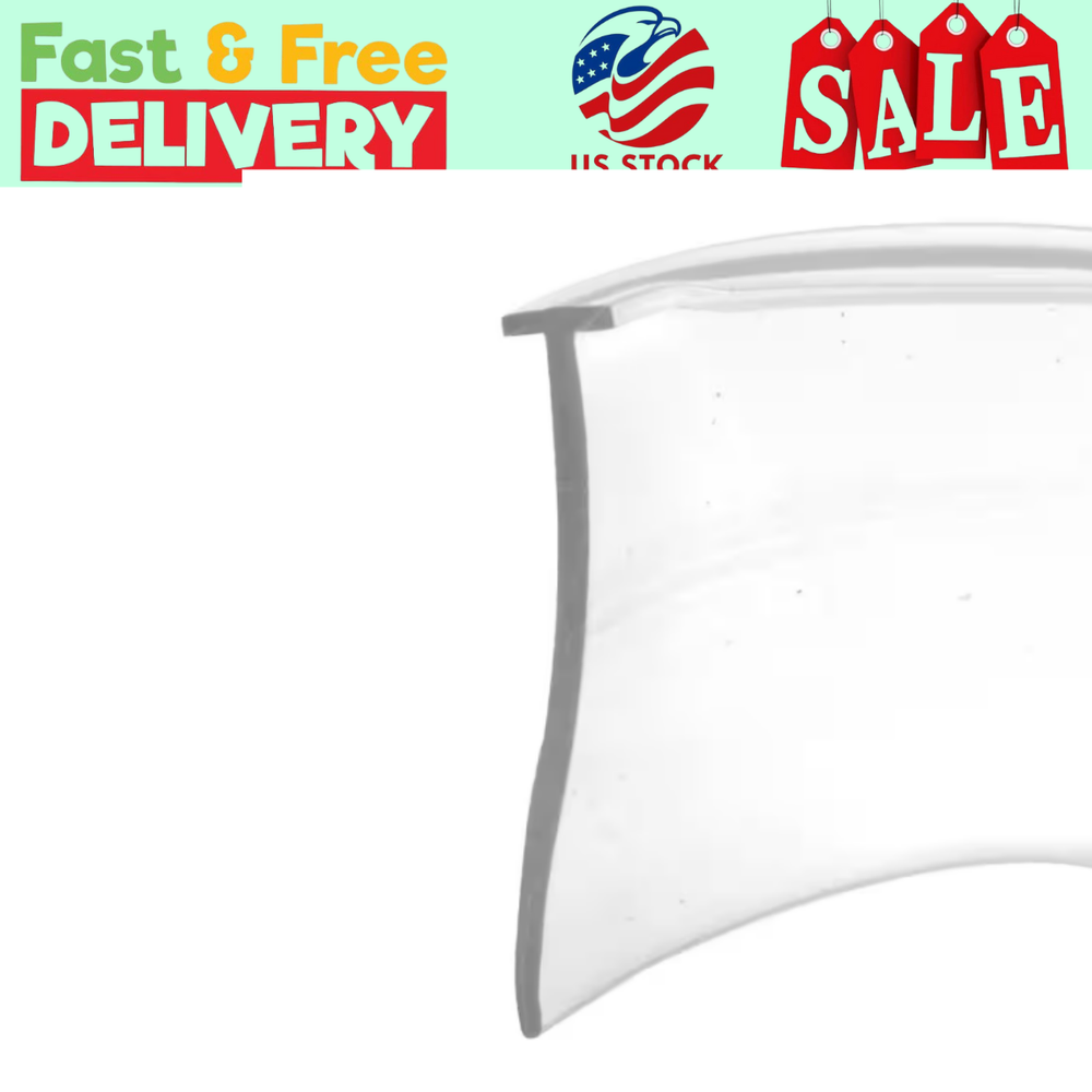 36-Inch Prime-Line Shower Door Bottom Sweep for a Leak-Free Seal