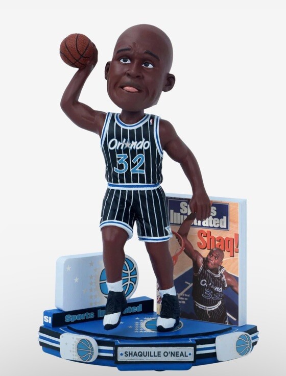 Shaquille O’Neal Orlando Magic Shaq Sports Illustrated Bobblehead by FOCO NIB