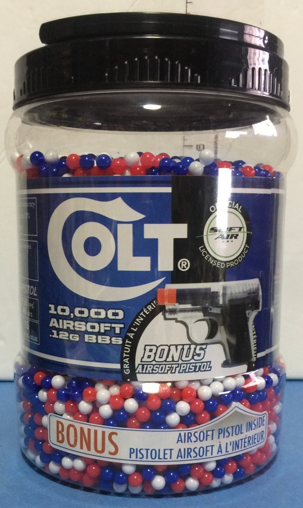 Colt 10000 ct. Airsoft .12g BB's (Read Description)