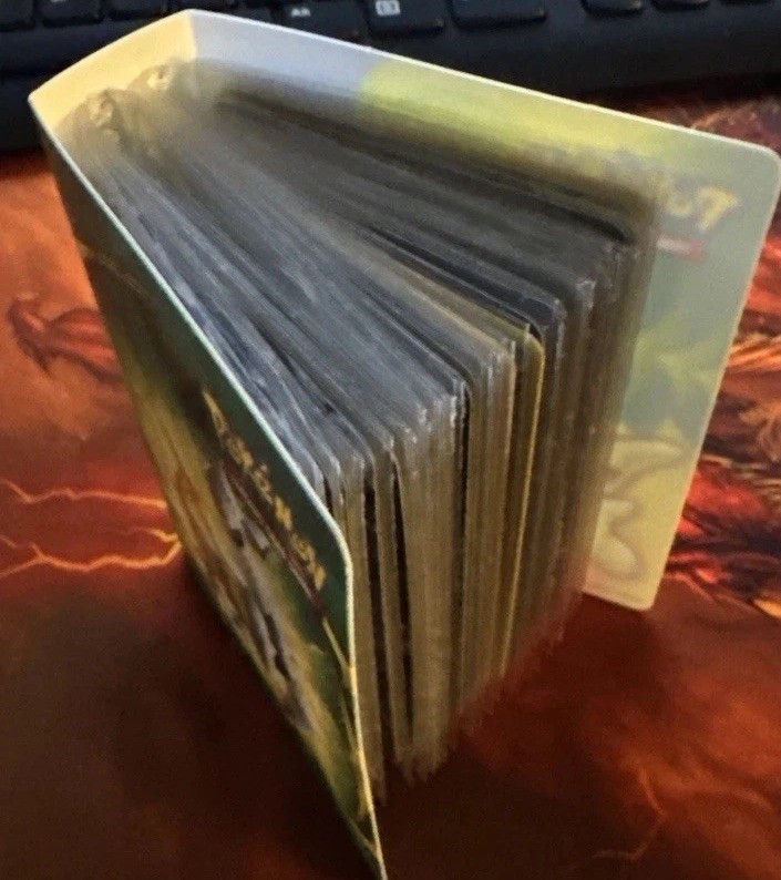 Final Fantasy Tactics 30-Card Trading Set With Binder in Near Mint Condition