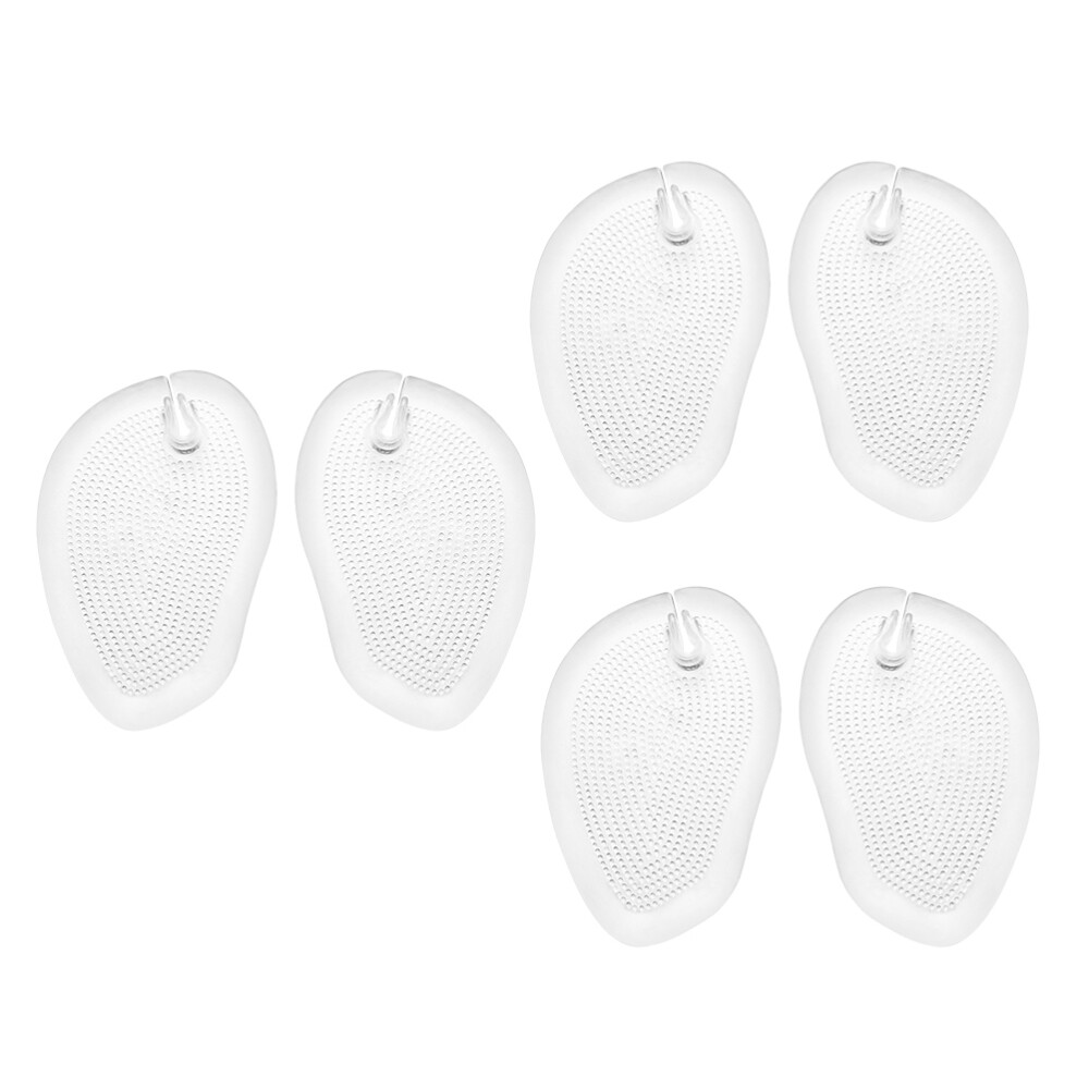 3 Pairs Forefoot Pads Sandals Shoe Filler Toe Inserts Heel Grip Slipper Cushion