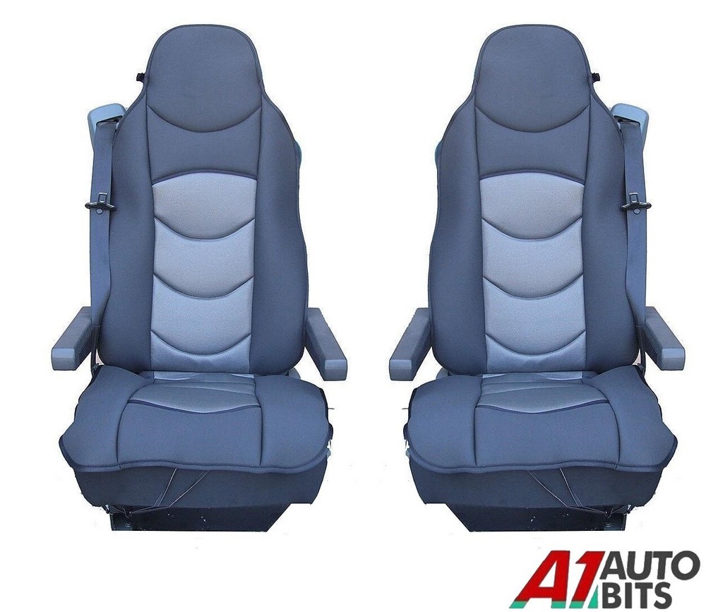 Premium Grey Comfort Seat Cushion for DAF XF95 XF105 95LF Trucks