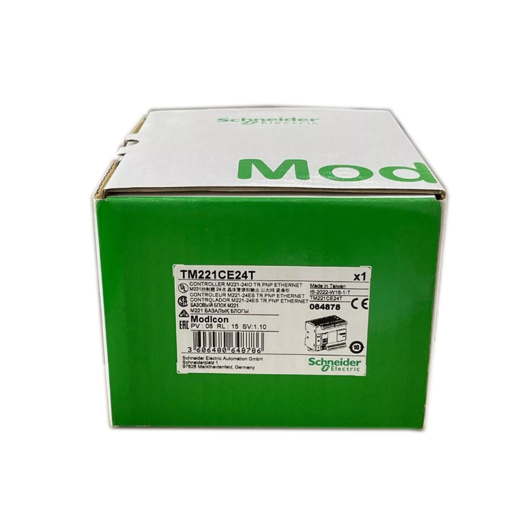1PC New Original Schneider TM221CE24R PLCmodule programmable controller