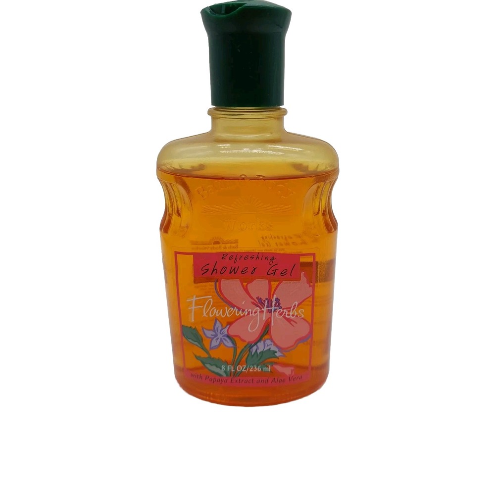 Bath & Body Works Flowering Herbs Shower Gel Body Wash 8 oz Retired