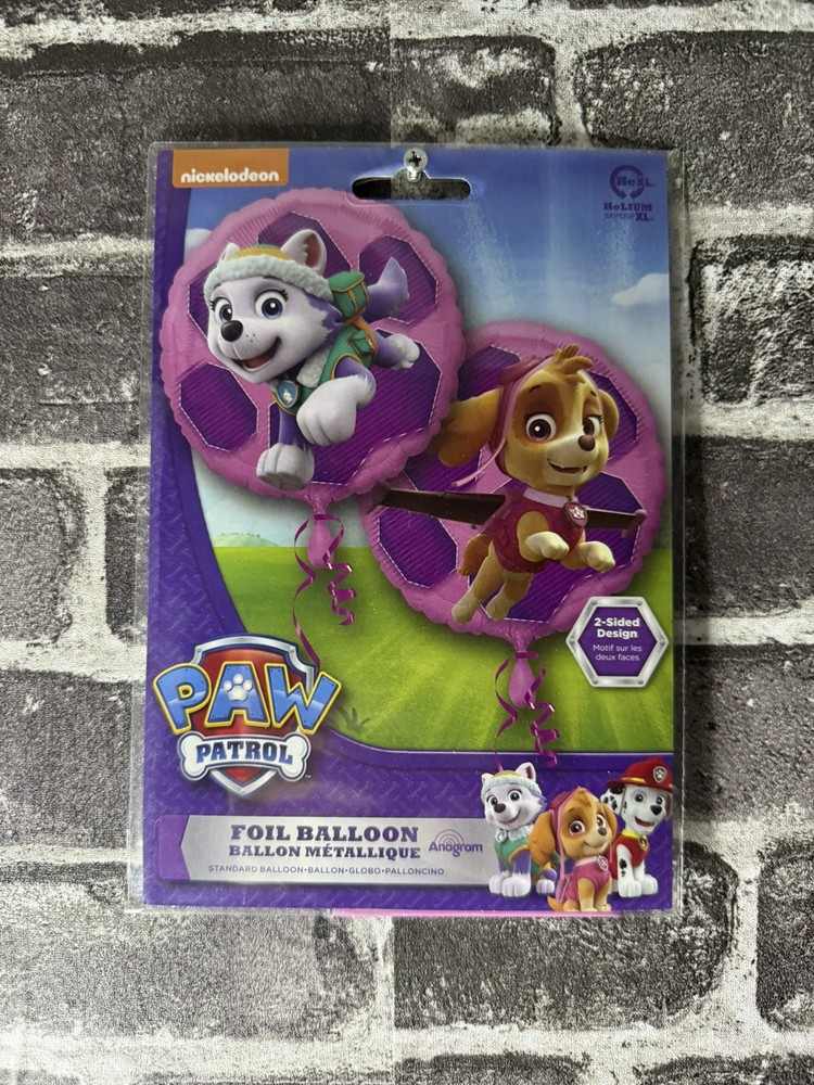 Paw Patrol Birthday Balloons New Sealed Party Decorations