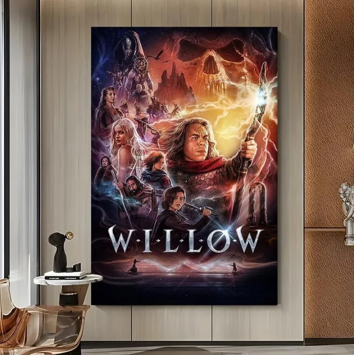 Fantasy Willow Movie Art Print Poster  