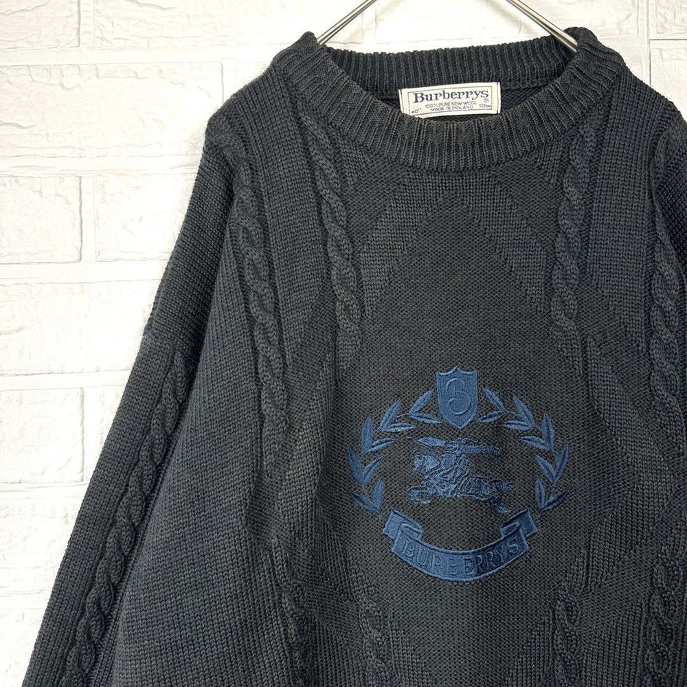Burberry knit sweater Men's Fashion from Japan