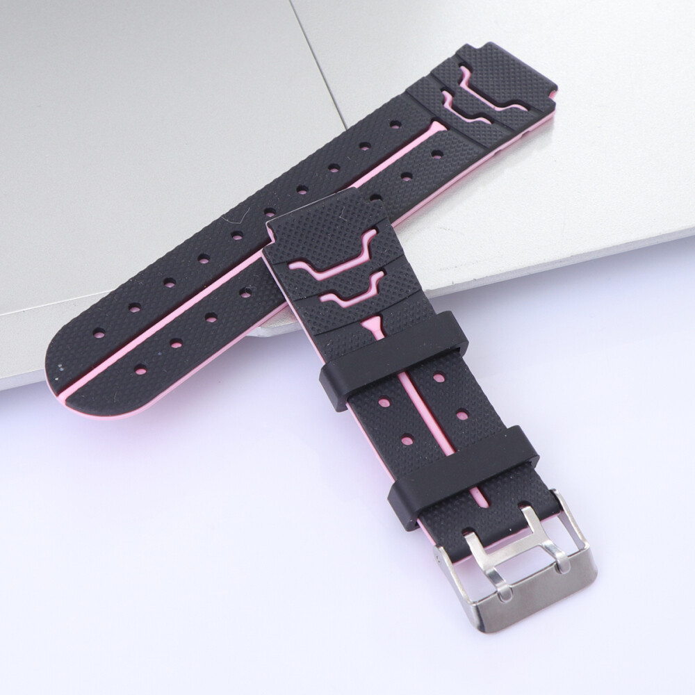 2 Pcs Watch Phone Kids Strap for Boys and Girls Black Pink Child