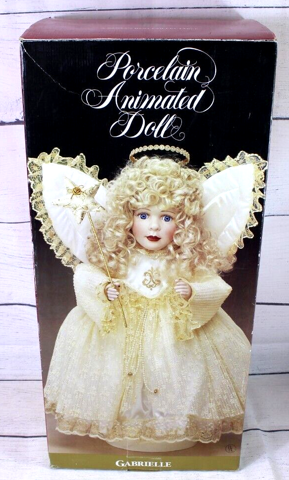 Angel Gabrielle Porcelain Animated Doll Evangeline 22