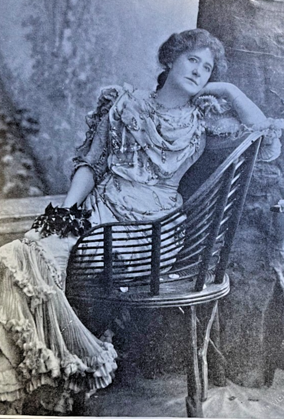 1898 Vintage Magazine Illustration Actress Ellen Terry