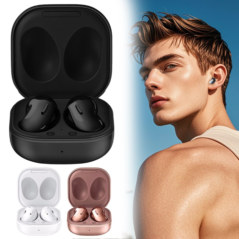 Samsung Galaxy Buds Live Headphone With Charging Box Wireless Earbuds