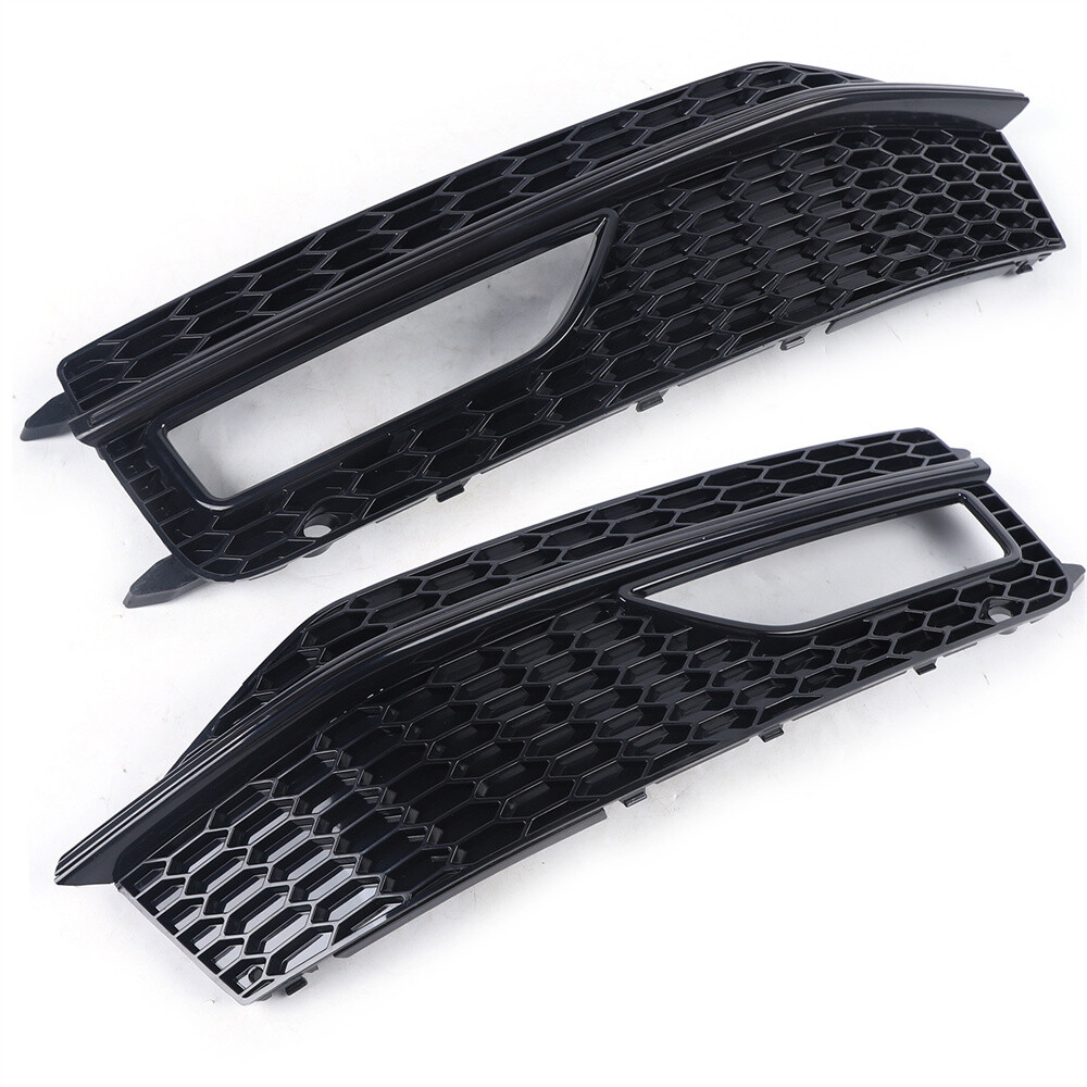 For Audi S4/A4 S-line 2013 2014 2015 Bumper Fog Light Lamp Cover Grille Grill