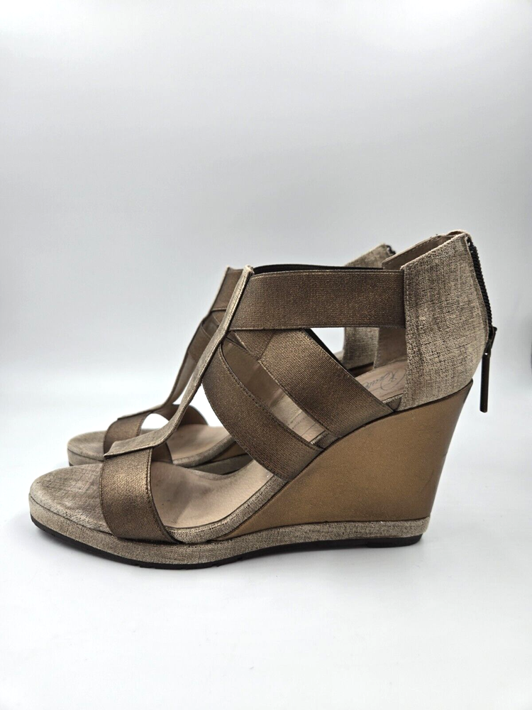 Donald J Pliner Women's Bronze/Multi Color Wedges 6.5 M
